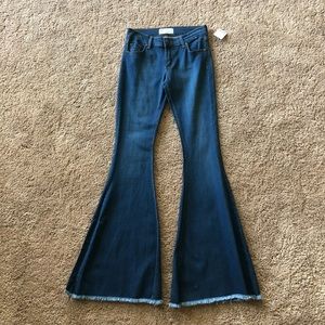 Free people super flare jeans (NWT)
